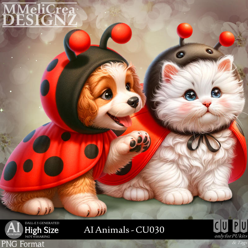 (image for) AI - ANIMALS CU030 (CU4PU/PNG)